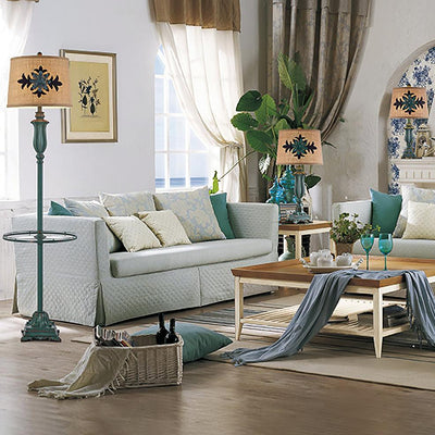 Lucirina Vintage Resin Floor Lamp