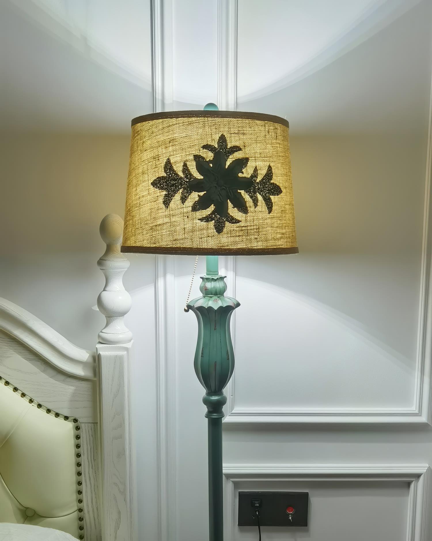 Lucirina Vintage Resin Floor Lamp