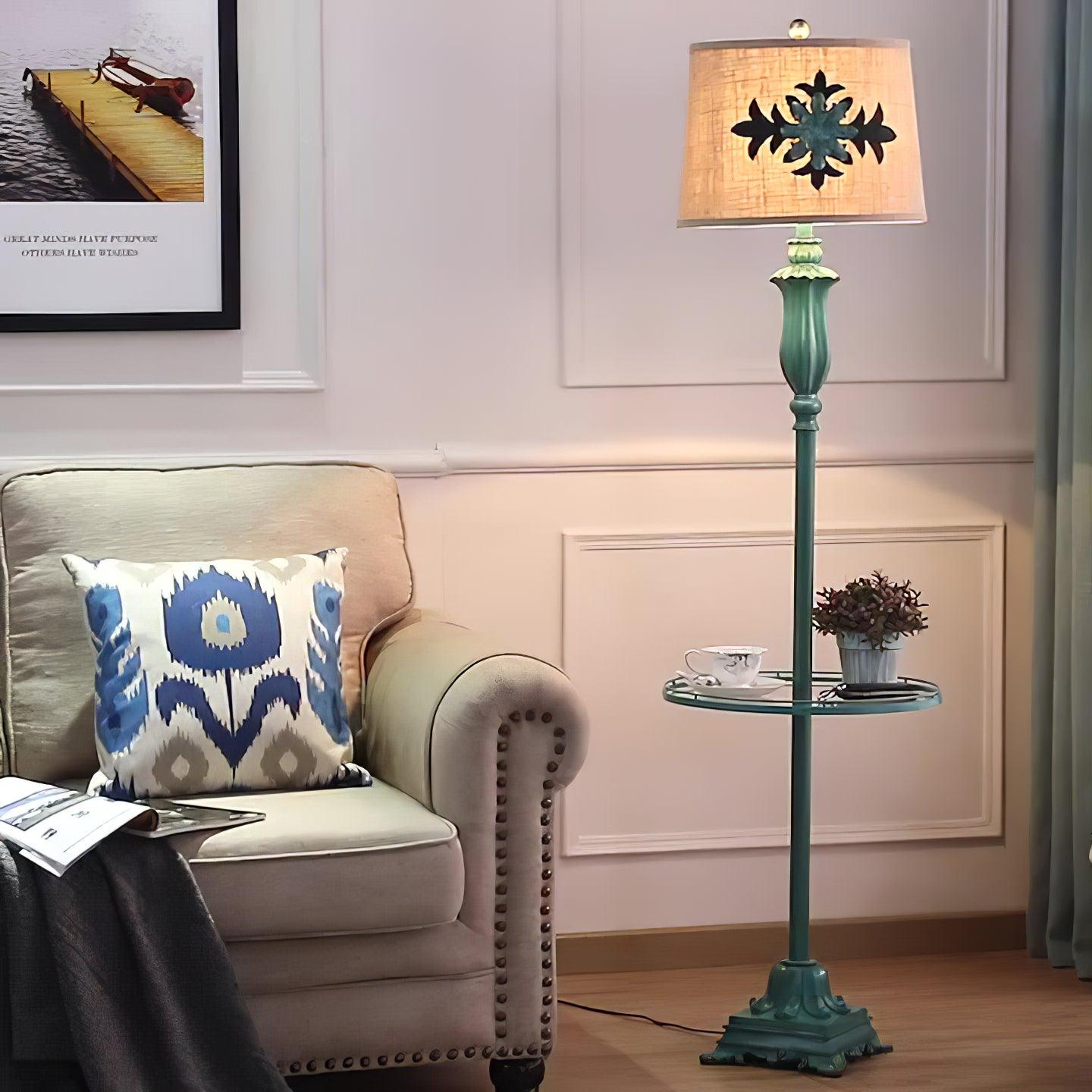 Lucirina Vintage Resin Floor Lamp