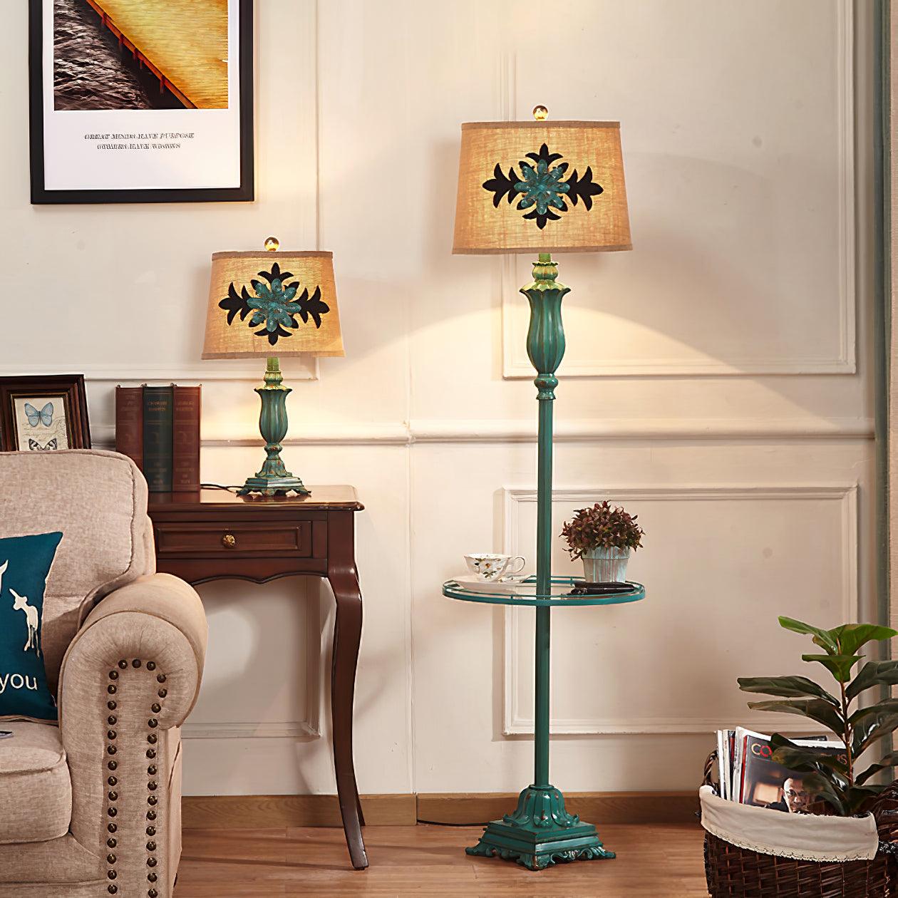 Lucirina Vintage Resin Floor Lamp