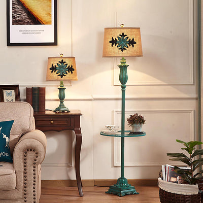 Lucirina Vintage Resin Floor Lamp
