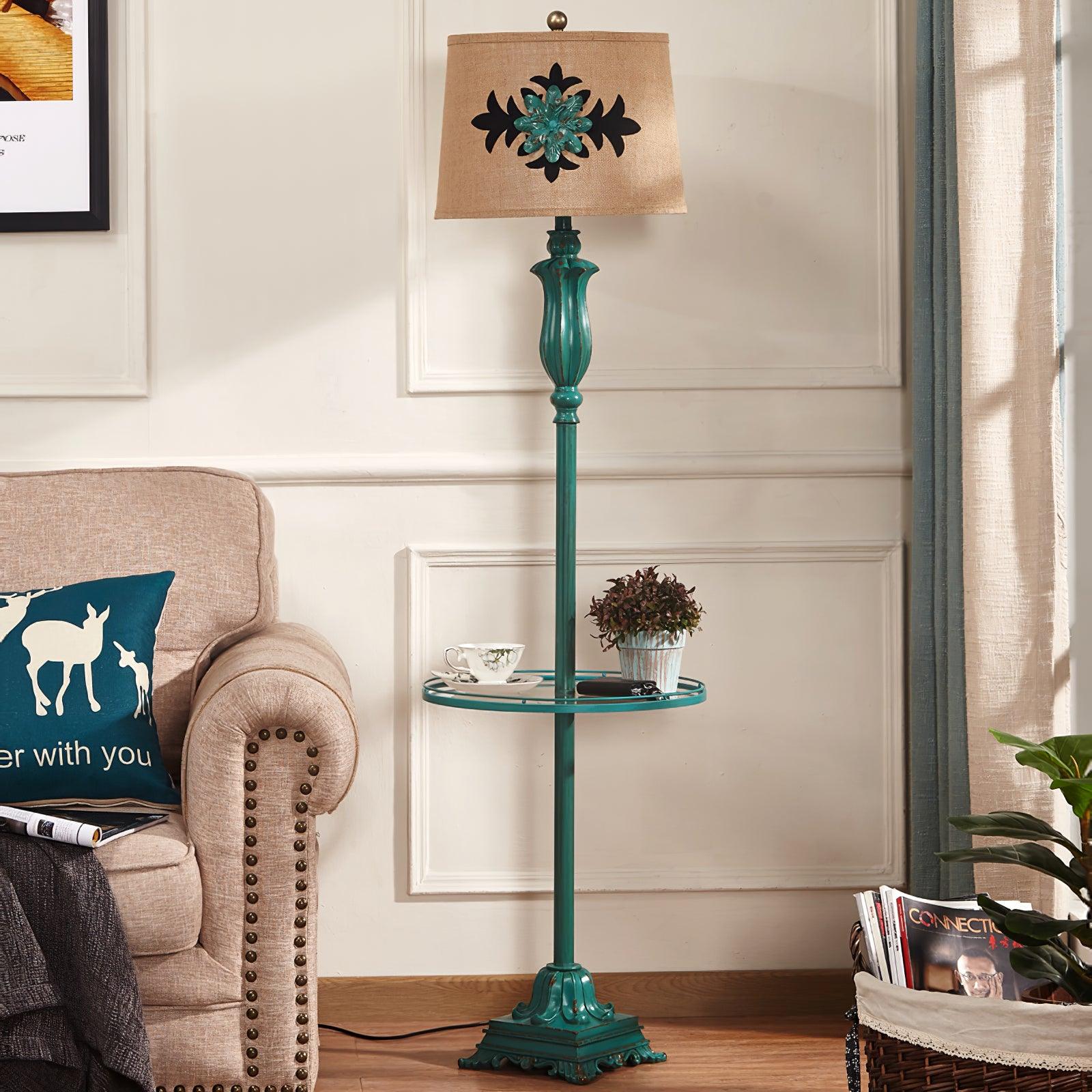 Lucirina Vintage Resin Floor Lamp