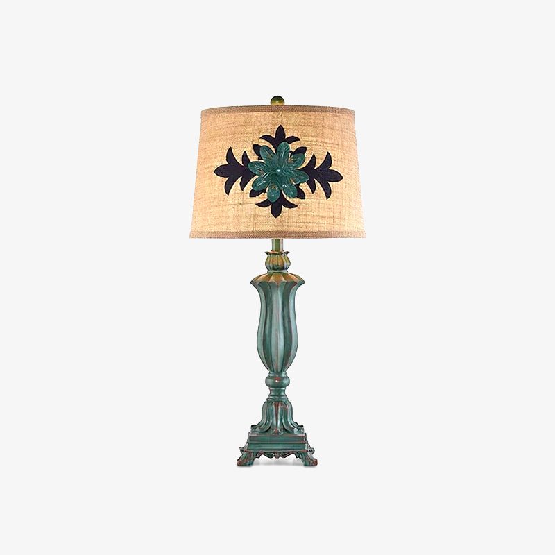 Xild Resin Fabric Table Lamp