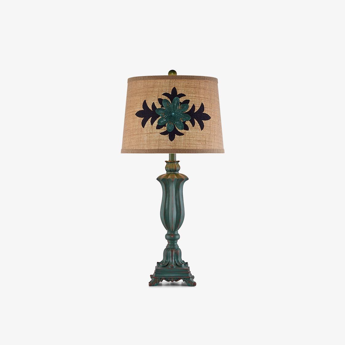 Xild Resin Fabric Table Lamp