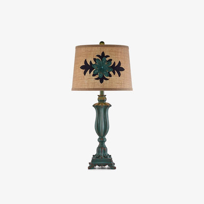 Xild Resin Fabric Table Lamp