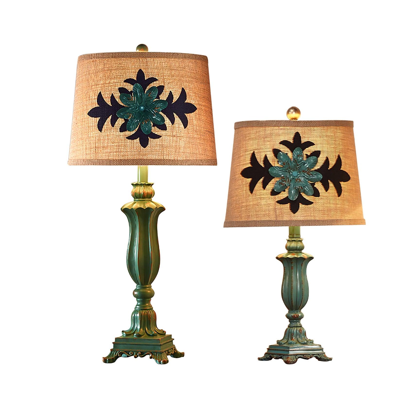 Xild Resin Fabric Table Lamp
