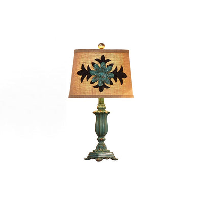 Xild Resin Fabric Table Lamp
