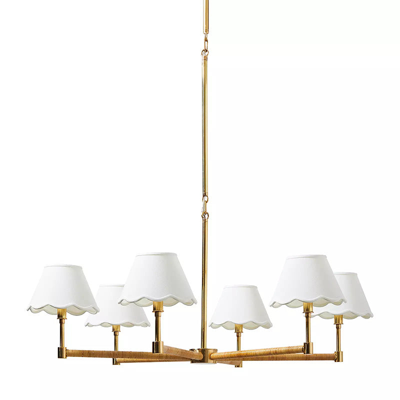 Beaumere Rattan Chandelier