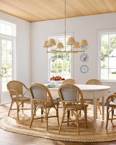 Beaumere Rattan Chandelier