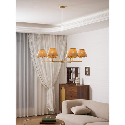 Beaumere Rattan Chandelier