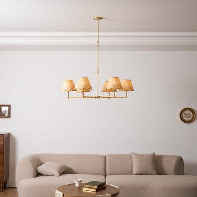 Beaumere Rattan Chandelier
