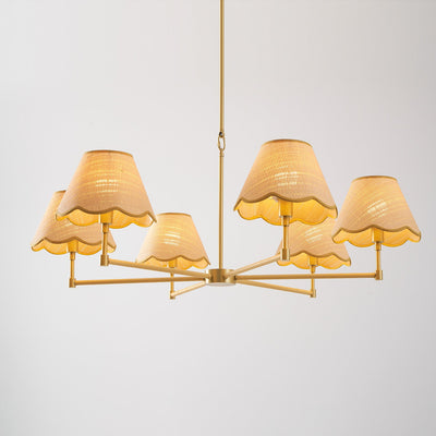 Beaumere Rattan Chandelier