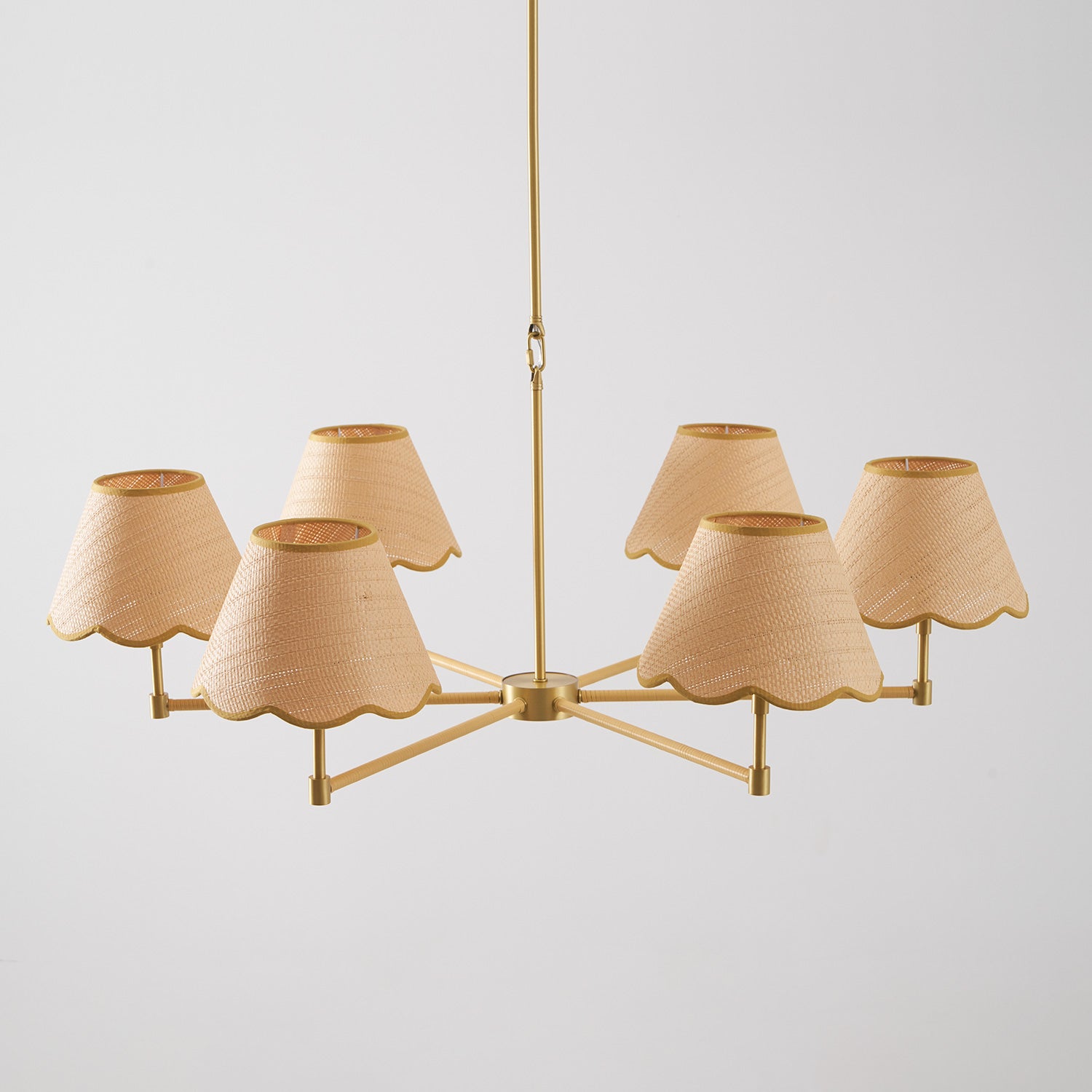 Beaumere Rattan Chandelier