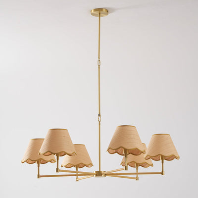 Beaumere Rattan Chandelier