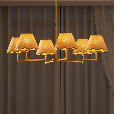 Beaumere Rattan Chandelier
