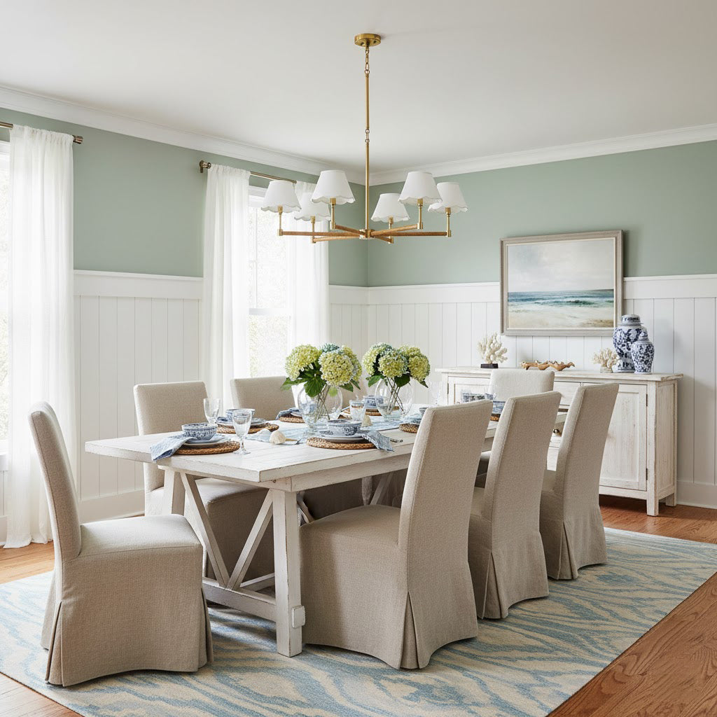 Beaumere Rattan Chandelier