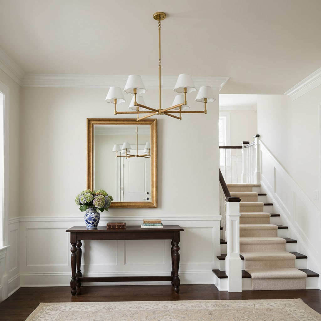 Beaumere Rattan Chandelier