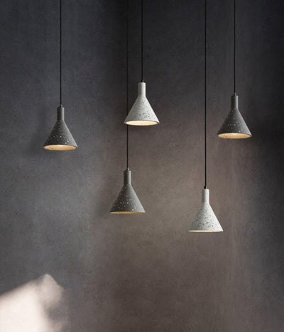 Marisaya Minimalist Concrete Pendant Light