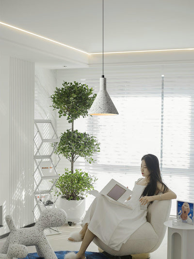 Marisaya Minimalist Concrete Pendant Light