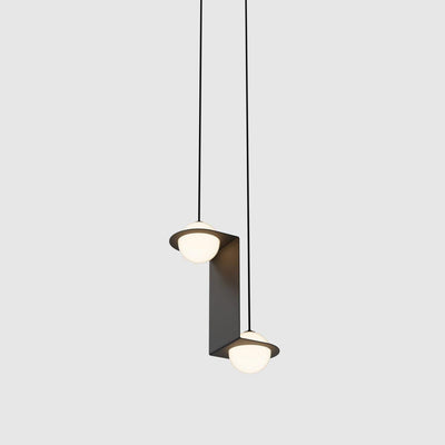 Valentina  Black  Glass Pendant Lamp