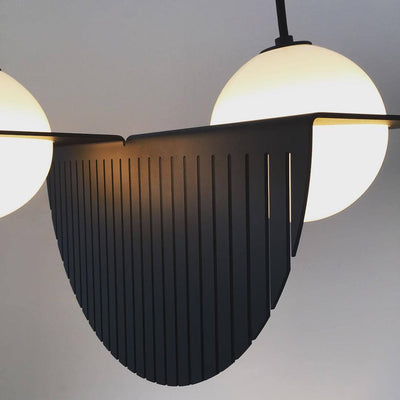 Mirere Black Contemporary Pendant Lamp - Neutral Decor