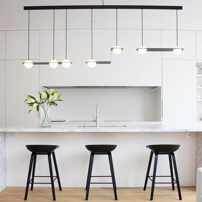 Mirere Black Contemporary Pendant Lamp - Neutral Decor