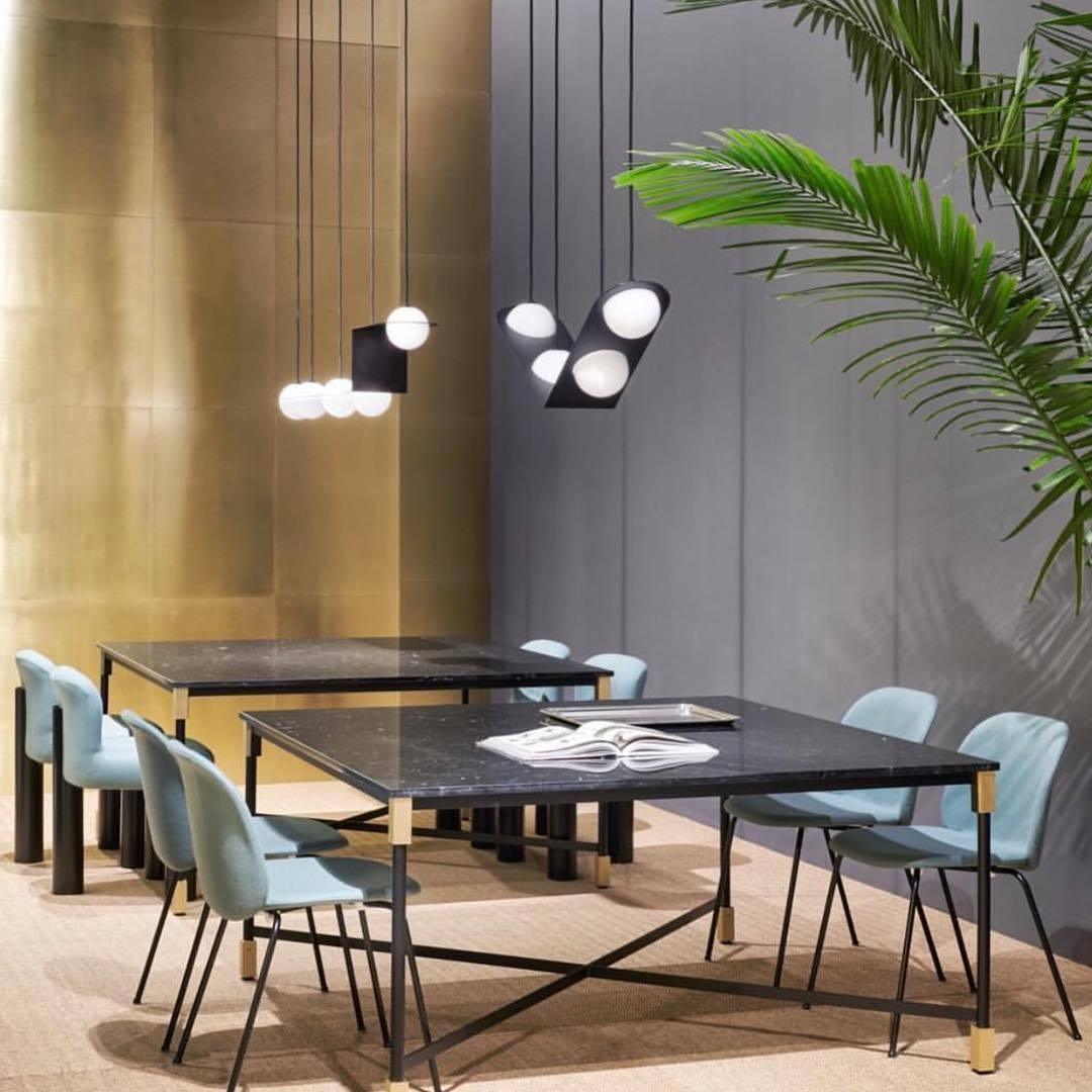 Valentina  Black  Glass Pendant Lamp