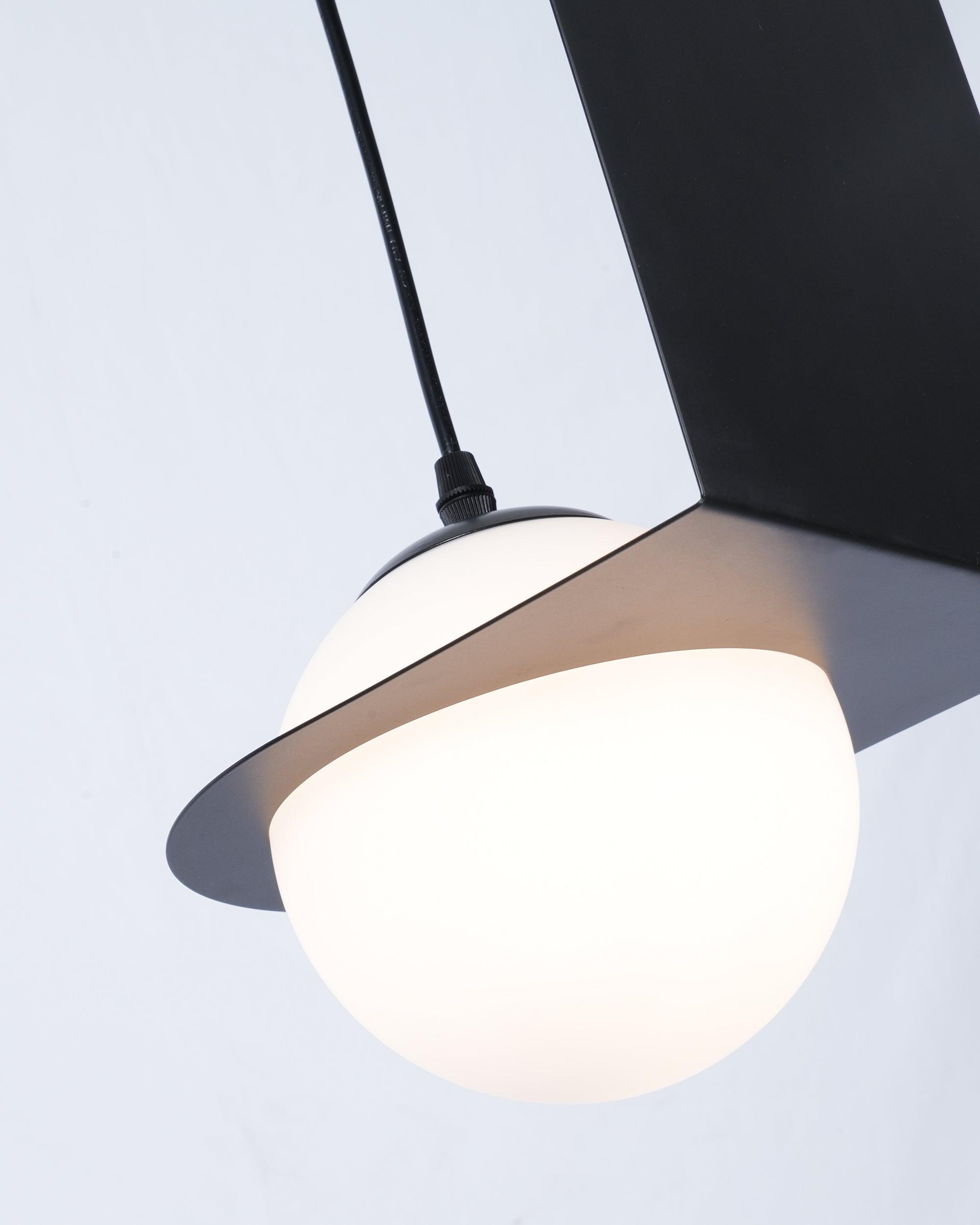 Mirere Black Contemporary Pendant Lamp - Neutral Decor