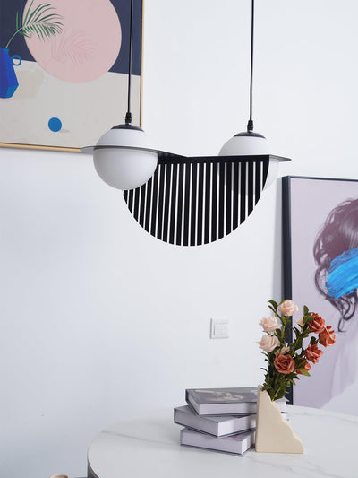 Mirere Black Contemporary Pendant Lamp - Neutral Decor