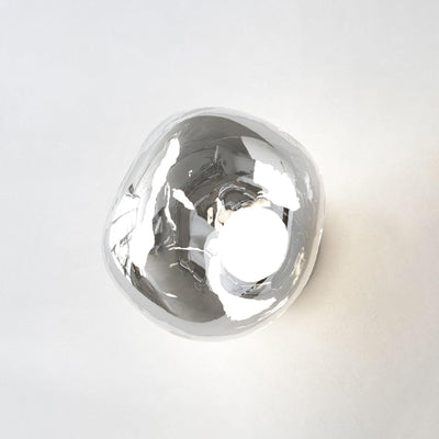 Auden Amber Glass Wall Lamp - Neutral Decor