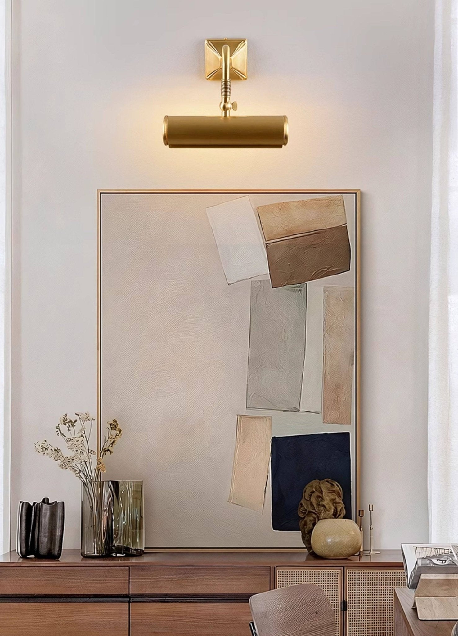 Solivielle Brass Wall Light