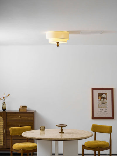 Serelira Dovemont Layered Fabric Ceiling Light