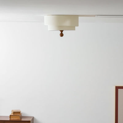 Serelira Dovemont Layered Fabric Ceiling Light