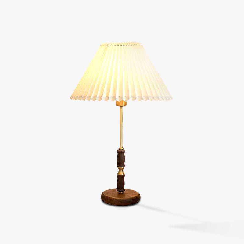 Vovenil Pleated Shade Table Lamp