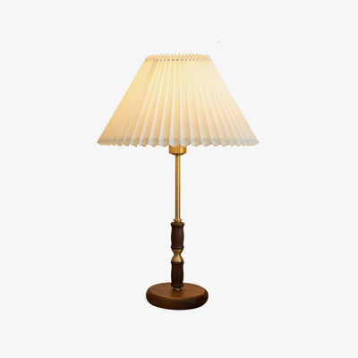 Vovenil Pleated Shade Table Lamp