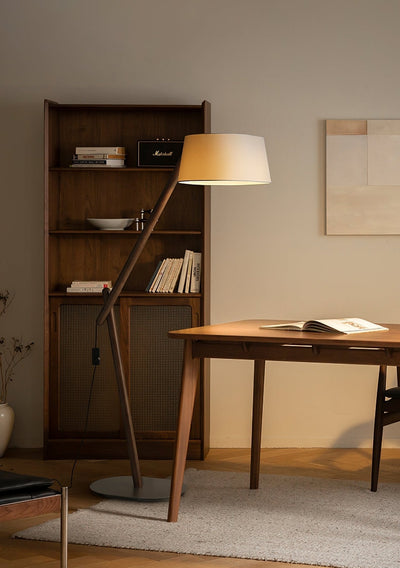 Cethar Scandinavian Fabric Floor Lamp