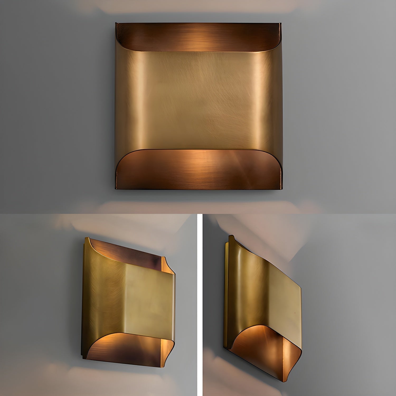 Hardy Nordic Art Brass Wall Lamp