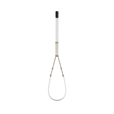 Rio Chandelier Leda LED Flexible Modern Sculptural