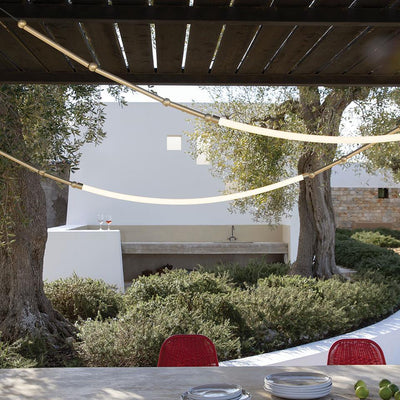 Rio Chandelier Leda LED Flexible Modern Sculptural
