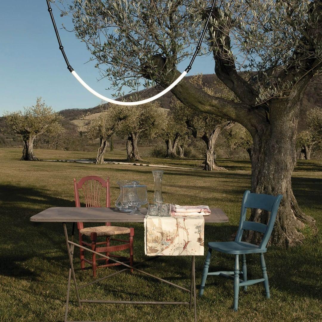 Rio Chandelier Leda LED Flexible Modern Sculptural