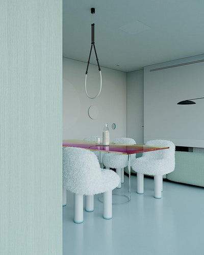 Rio Chandelier Leda LED Flexible Modern Sculptural