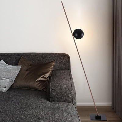 Axial Ray Sculptural Floor Lamp