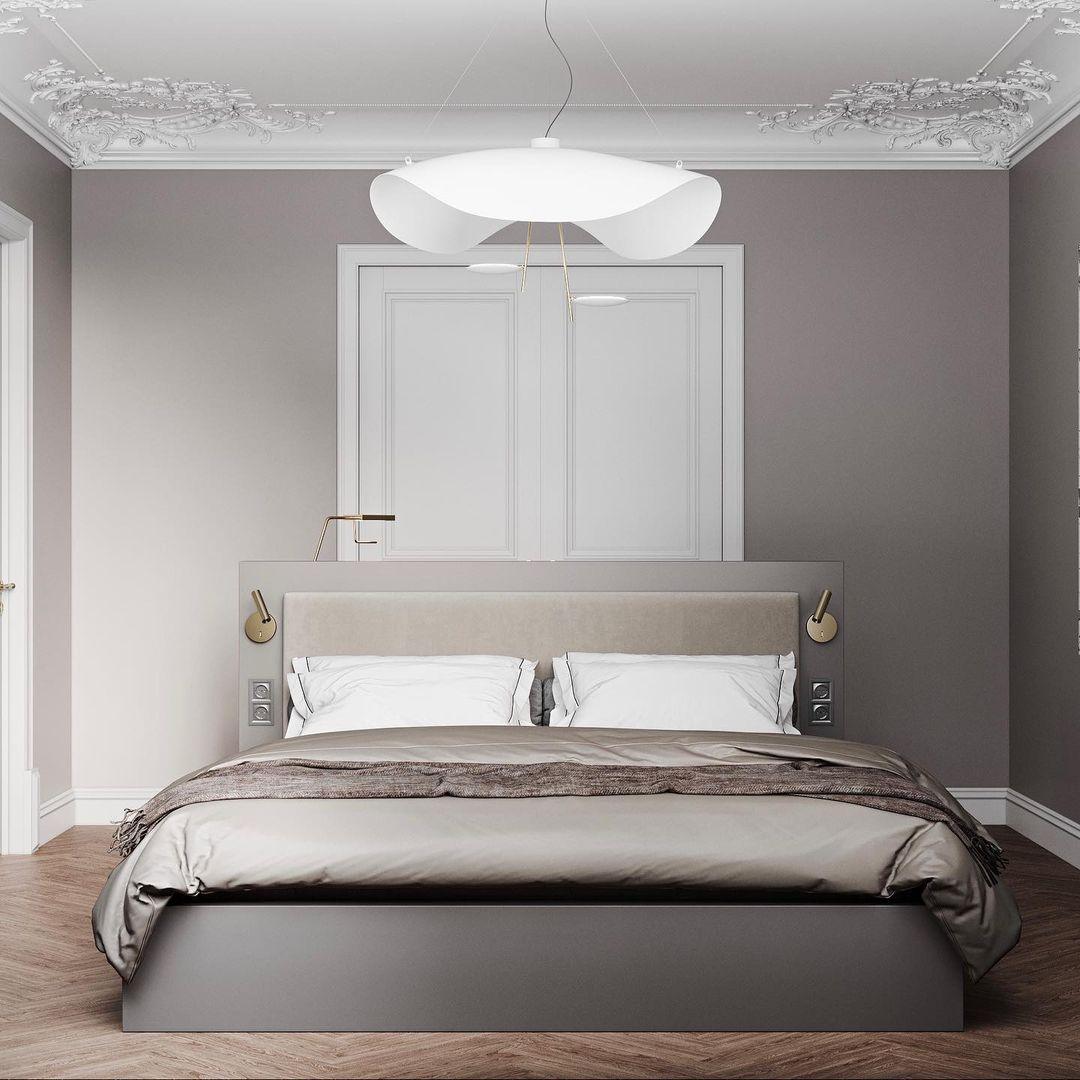 Aurisina Pendant Lamp Black Gold Curved Shade