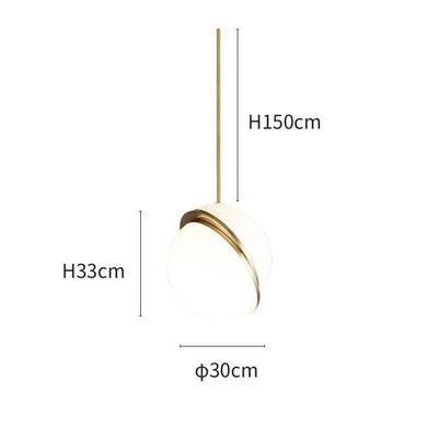 Cavira Pendant Minimalistic Glass Lamp