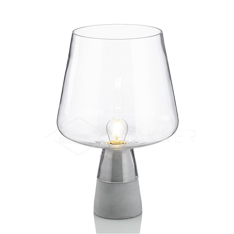Elairella Minimalist Cement Table Lamp