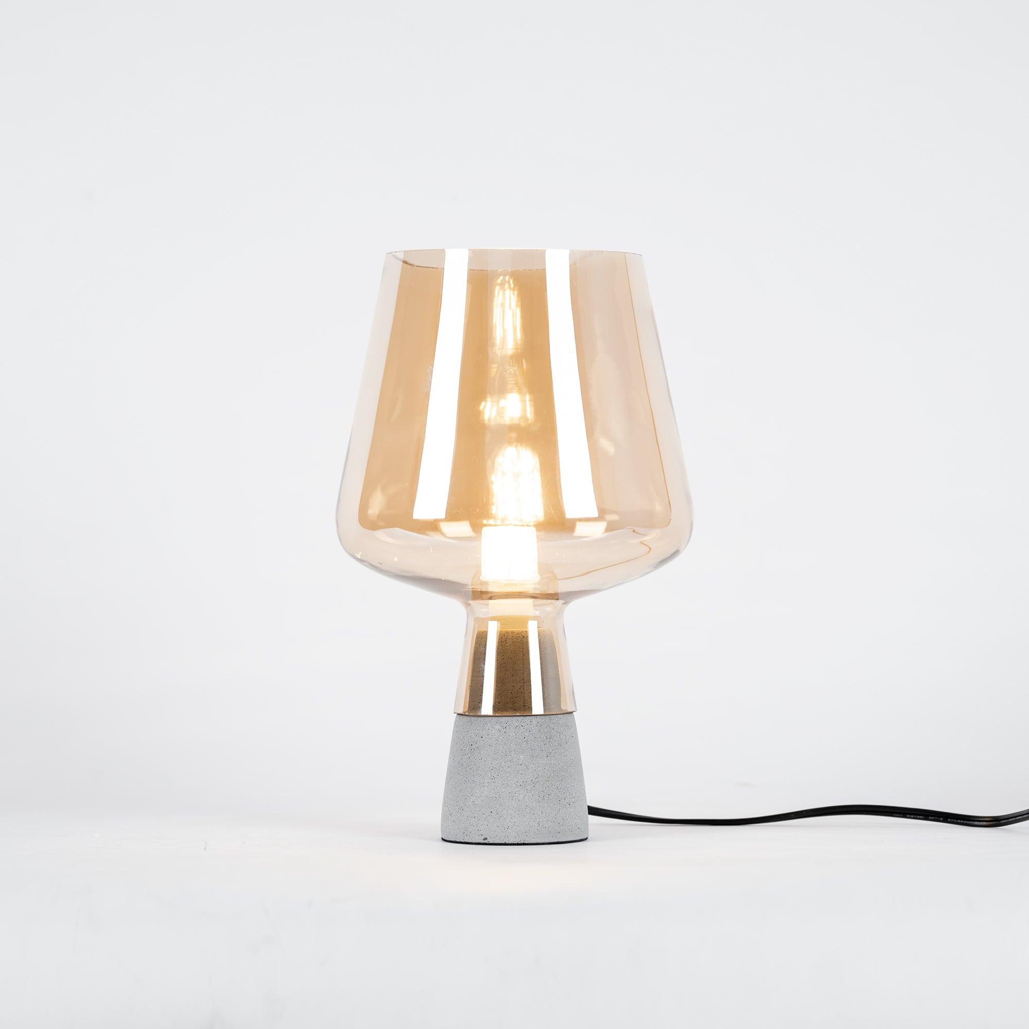 Elairella Minimalist Cement Table Lamp