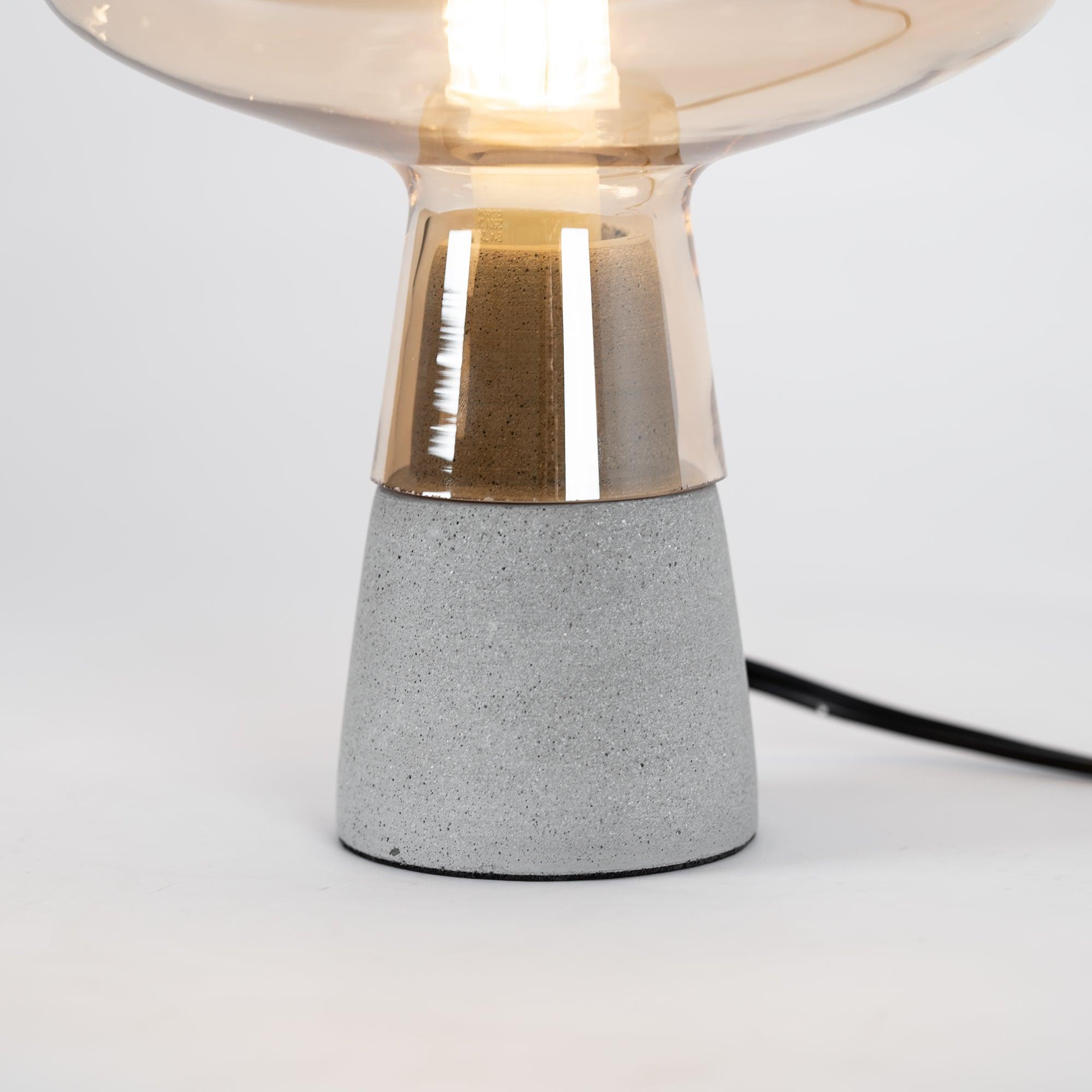 Elairella Minimalist Cement Table Lamp