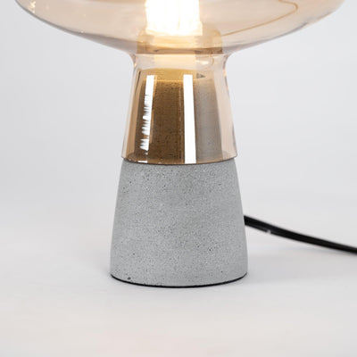 Elairella Minimalist Cement Table Lamp