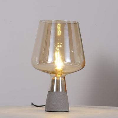 Elairella Minimalist Cement Table Lamp