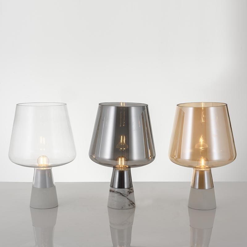 Elairella Minimalist Cement Table Lamp